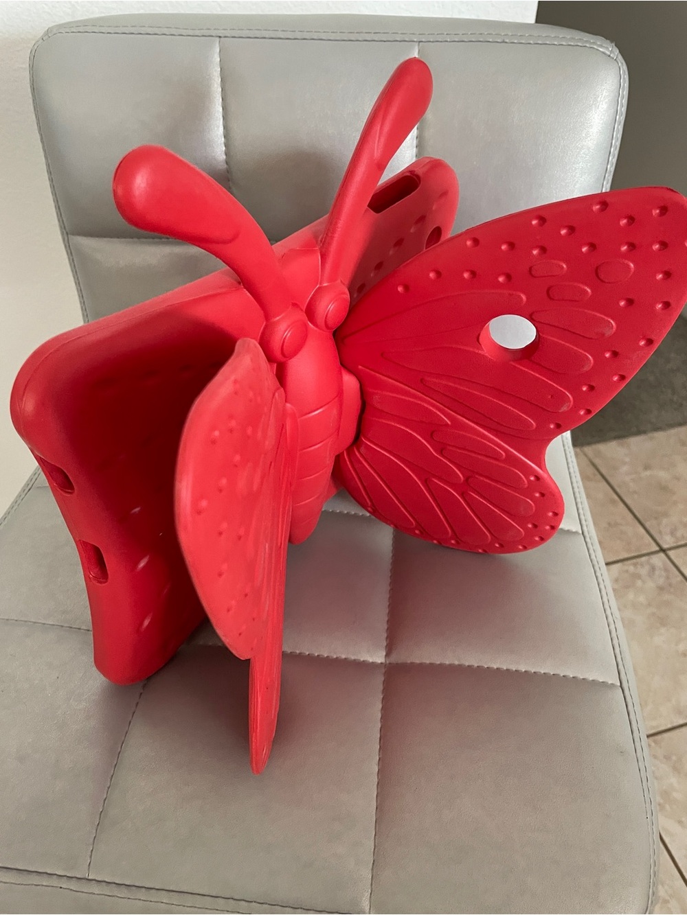 Red Butterfly IPad Case / Stand